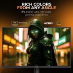 AOC 24B30H2 24 Inch (23.8") FHD IPS Monitor | 120Hz Refresh Rate | 1ms Response Time | Adaptive Sync | 3-Side Frameless | HDMI & VGA | Low Blue Mode | VESA Mount - Image 4