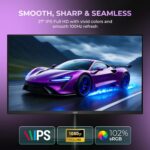 AOC 27B2H2 27 inch Monitor 1920 x 1080 Full HD IPS Panel, 100Hz Adaptive Sync 3-Sided Frame Less Design, 178° Wide Viewing Angle, Flicker-Free, Low Blue Light, Multi-Tasking Monitor - Image 8