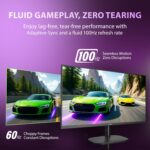 AOC 27B2H2 27 inch Monitor 1920 x 1080 Full HD IPS Panel, 100Hz Adaptive Sync 3-Sided Frame Less Design, 178° Wide Viewing Angle, Flicker-Free, Low Blue Light, Multi-Tasking Monitor - Image 7