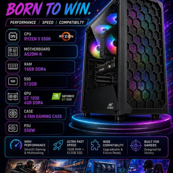 AR Cyber Titan Pre Build Gaming PC