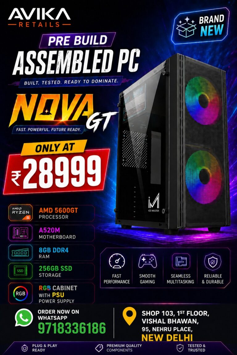 AR Nova GT 5600GT Pre Build Assembled PC