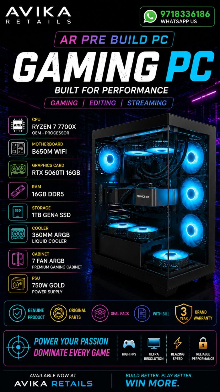 AR Omega Core Pre Build Gaming PC