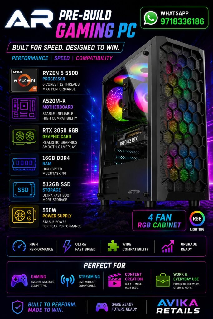 AR UltraForge Pre build Gaming PC