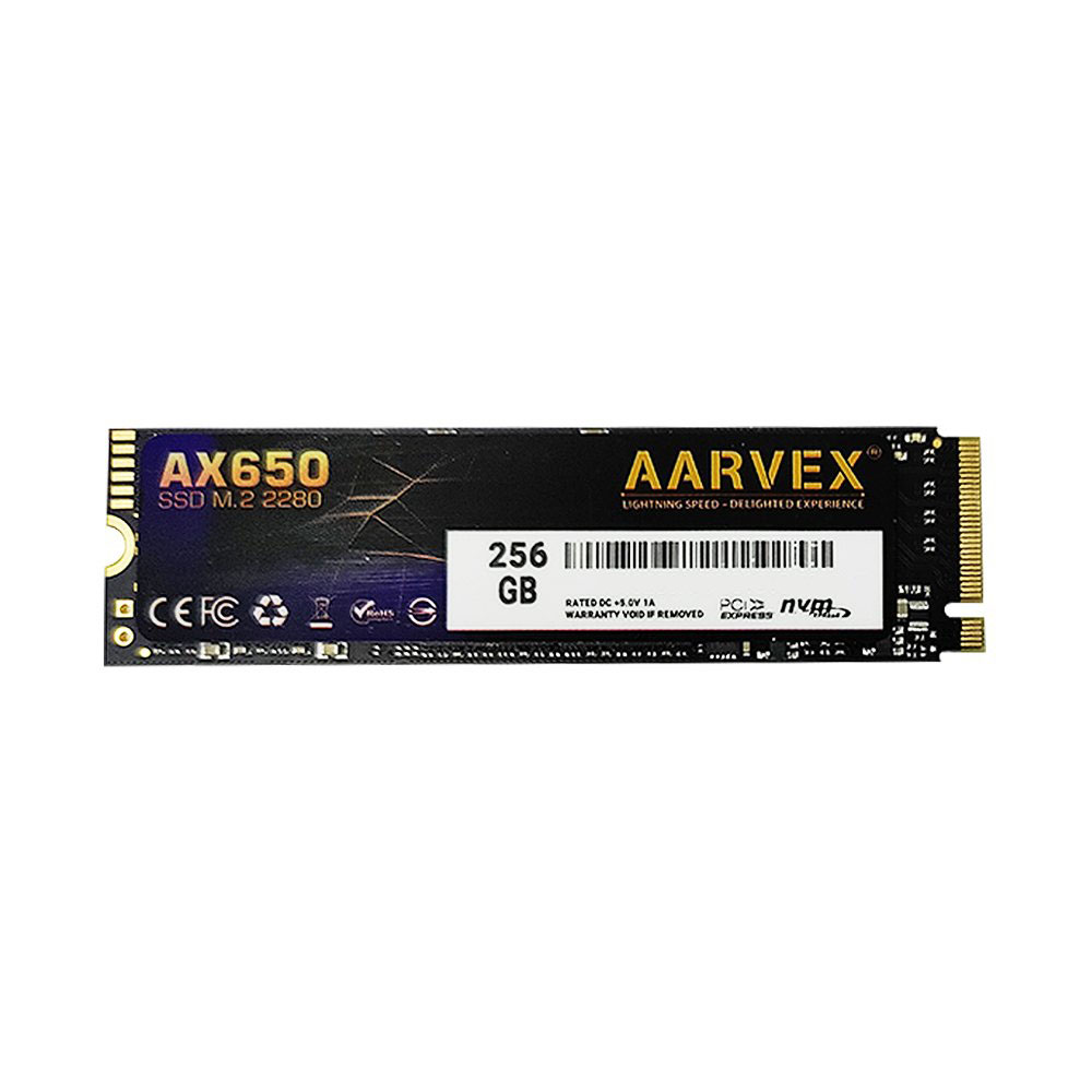 Aarvex AX650 256GB NVME SSD Aarvex AX650 256GB NVME SSD