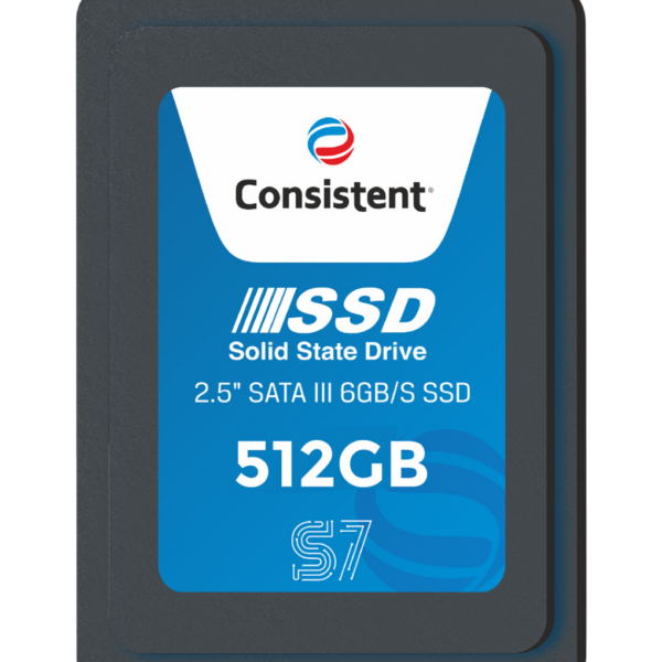 Consistent SSD 2.5 Inch 512GB SSD