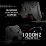 Cosmic Byte Blitz Tri Mode Controller for PC, Hall Effect Triggers, 1000Hz Polling Rate, Adjustable Vibration, Turbo & Auto Turbo, Upgraded with Gyro, TMR Joystick, Software and Charging Dock Support (Black) - Image 5