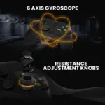 Cosmic Byte Eclipse Tri-Mode Controller | Hall Effect Triggers with Trigger Locks | Adjustable Force TMR Joysticks | 6-Axis Gyro | HD Voice Coil Vibration | Macro Back Buttons | PC/Android/iOS - Image 6