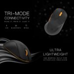 Cosmic Byte Ignis Tri Mode Black Gaming Mouse, Pixart 3311 Sensor, 1000Hz Polling, Software Support - Image 6