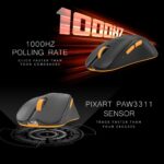 Cosmic Byte Ignis Tri Mode Black Gaming Mouse, Pixart 3311 Sensor, 1000Hz Polling, Software Support - Image 4