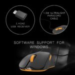 Cosmic Byte Ignis Tri Mode Black Gaming Mouse, Pixart 3311 Sensor, 1000Hz Polling, Software Support - Image 3