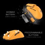Cosmic Byte Ignis Tri Mode CB Amber Gaming Mouse, Pixart 3311 Sensor, 1000Hz Polling, Software Support - Image 6