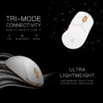Cosmic Byte Ignis Tri Mode White Gaming Mouse, Pixart 3311 Sensor, 1000Hz Polling, Software Support - Image 6
