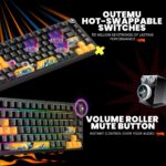 Cosmic Byte Phantom GK-44 TKL Tri-Mode Gasket Hot Swappable Mechanical Switch Keyboard - Image 6