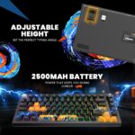 Cosmic Byte Phantom GK-44 TKL Tri-Mode Gasket Hot Swappable Mechanical Switch Keyboard - Image 4