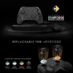 Cosmic Byte Starforge Tri-Mode Controller | Optical Triggers with Trigger Locks | TMR Replaceable Joysticks | Impulse Trigger Feedback | HD Voice Coil Vibration | Macro Back Buttons | RGB & Tri-Mode Connectivity - Image 8