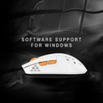 Cosmic Byte Umbra Tri Mode White Gaming Mouse, 1000Hz Polling, PixArt A3104 Sensor, Software Support - Image 2