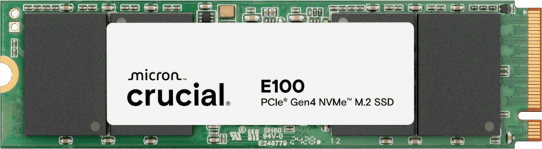 Crucial E100 480GB SSD