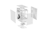 HYTE Y40 ATX PC Cases with PCIe 4.0 Riser | Snow White - Image 5
