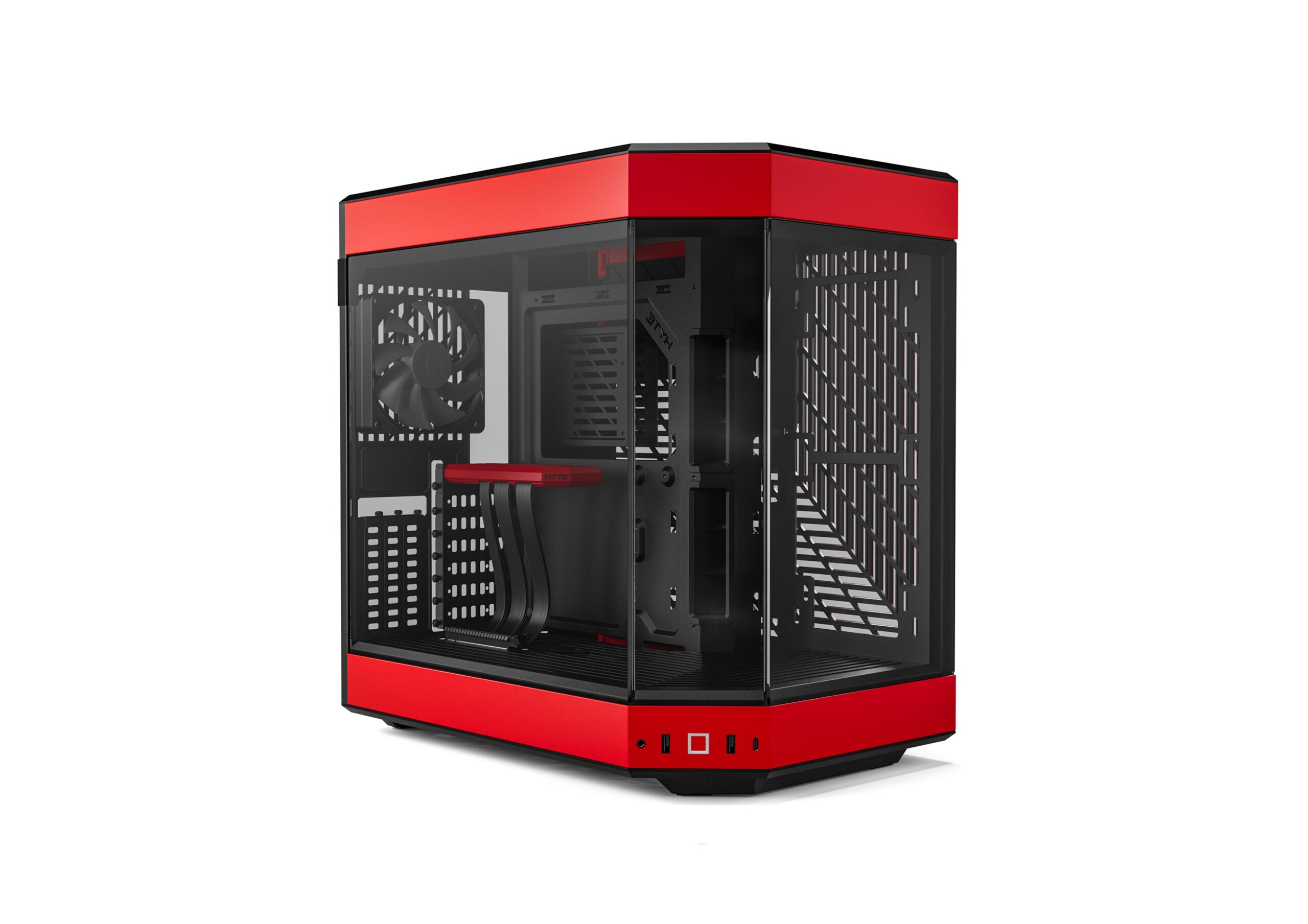 HYTE Y60 Premium Cherry Mid-Tower Cabinet (1) HYTE Y60 Premium Cherry Mid-Tower Cabinet