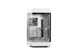 HYTE Y60 Premium Snow White Mid-Tower ATX PC Case - Black and Red - Image 3