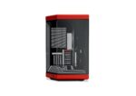 HYTE Y70 ATX PC Cases with PCIe 4.0 Riser | Black Cherry - Image 3
