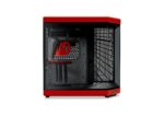 HYTE Y70 ATX PC Cases with PCIe 4.0 Riser | Black Cherry - Image 2