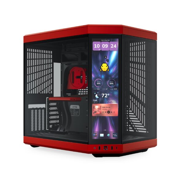 HYTE Y70 Touch Infinite Black Cherry Case