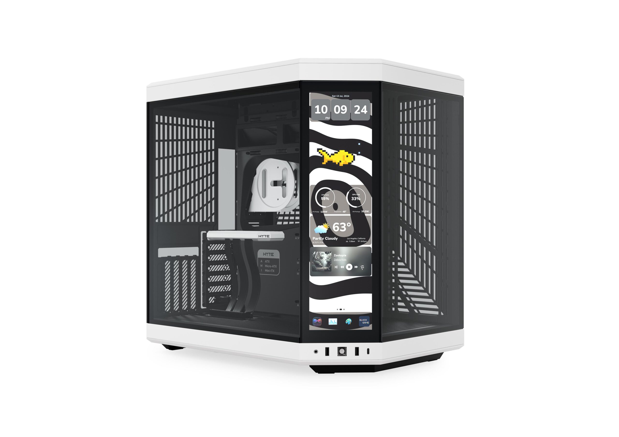 HYTE Y70 Touch Infinite Panda Case (1) HYTE Y70 Touch Infinite Panda Case