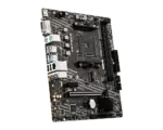 MSI B550M-A PRO Motherboard, Micro-ATX - Supports AMD Ryzen 5000/3000 Series Processors, AM4 Socket, DDR4 Memory Boost 4600 OC, PCIe 4.0 x16, 1 x M.2 Slot, USB 3.2 Gen1, HDMI, Components - Image 4