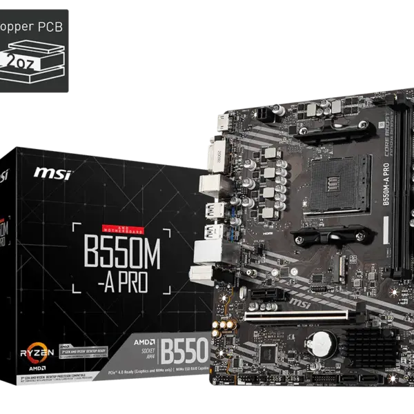 MSI B550M A PRO Motherboard
