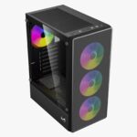 AR Thundercore Pre-Build Gaming PC | Intel i5 14400F Processor | RTX 5060 8GB Graphics | B760M DDR5 Motherboard | 16GB DDR5 RAM | 480GB SSD NVME Gen4| RGB Cabinet