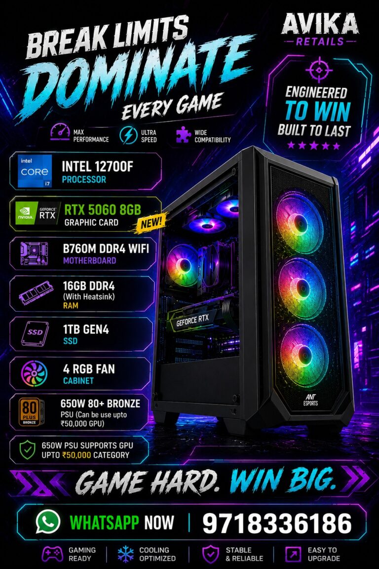 AR AviForge Pre Build Gaming PC