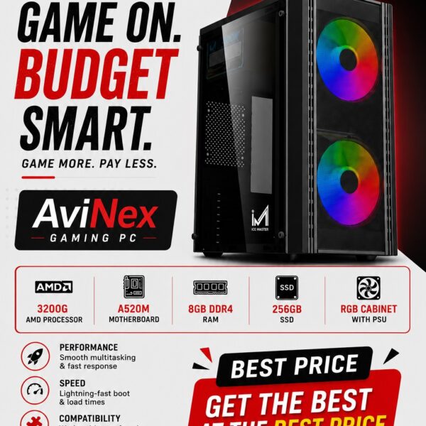 AR Avinex Pre Build Gaming PC