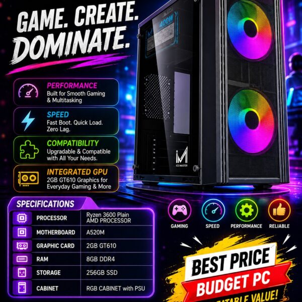 AR Avinova Pre Build Gaming PC