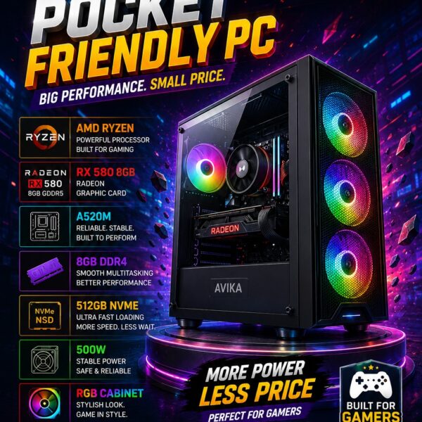 AR Elite 5500 Pre Build Gaming PC