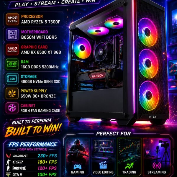 AR Legion 7500F Pre Build PC