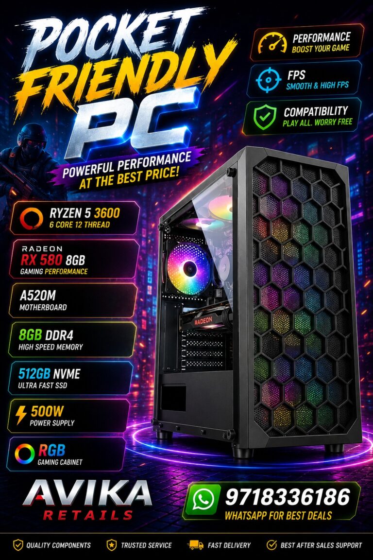 AR Predator 3600 Pre Build Gaming PC