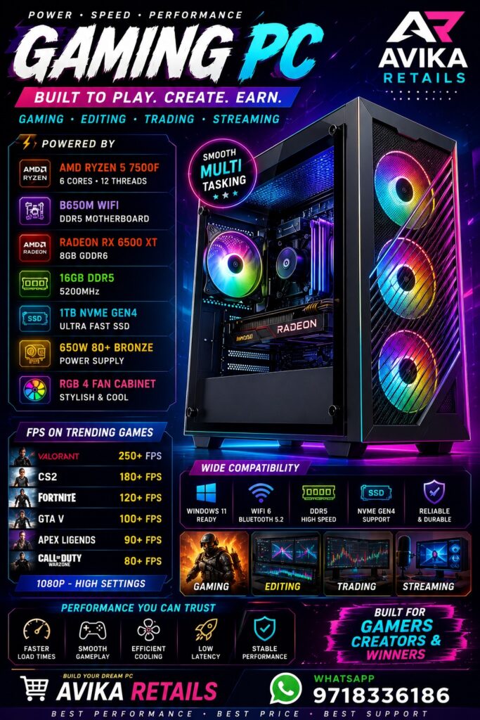 AR Reaper 7500F Pre Build PC