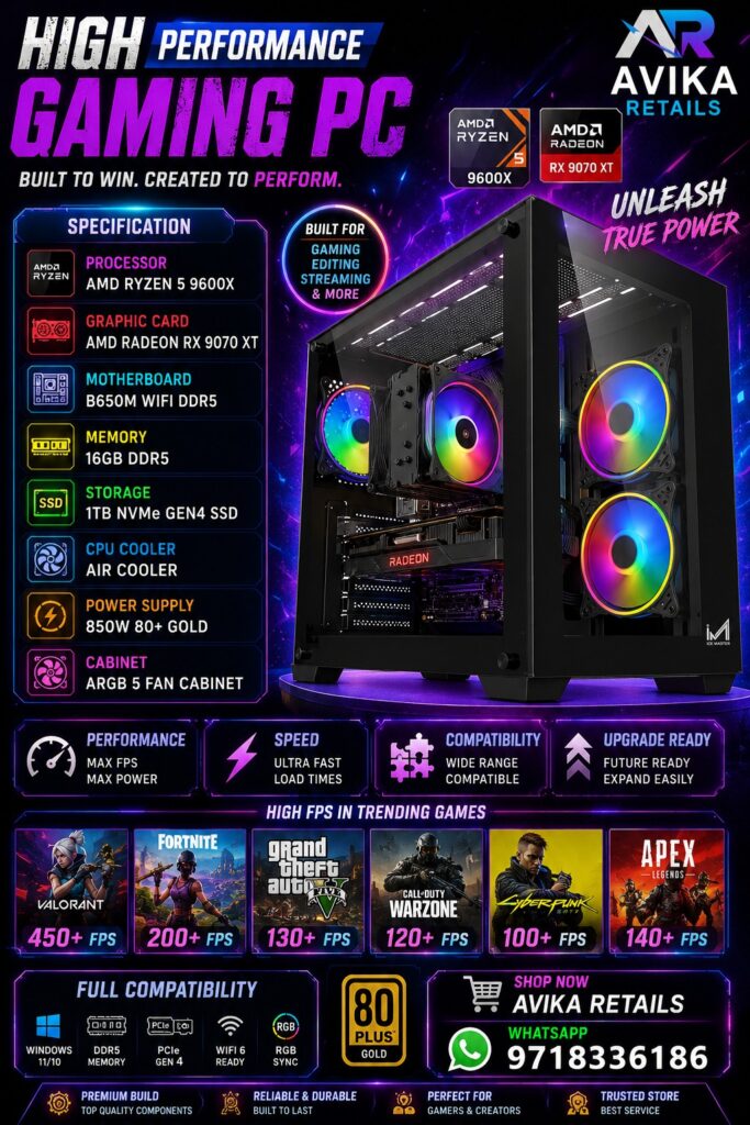 AR Rampage Pre Build Gaming PC
