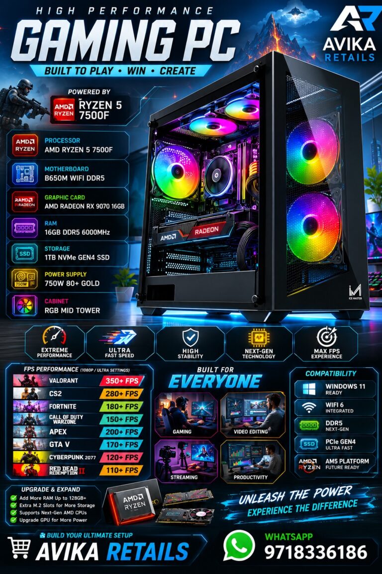 AR Striker 7500F Pre Build PC