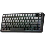 AULA F75 Max Side-Engraved Black Keyboard