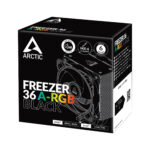 Arctic Freezer 36 A-RGB (Black) Multi Compatible Tower CPU Cooler with A-RGB - Image 2