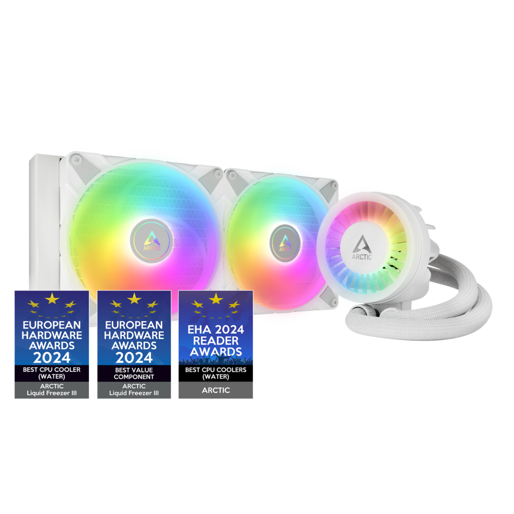 Arctic Liquid Freezer III Pro 280 White Cooler