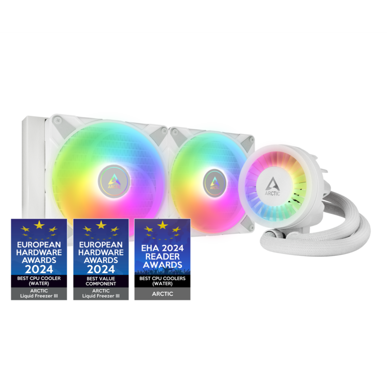 Arctic Liquid Freezer III Pro 280 White Cooler