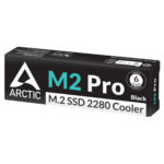 Arctic M2 Pro (Black) SSD Cooler for M.2 Drives - Image 2