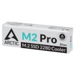 Arctic M2 Pro (Silver) SSD Cooler for M.2 Drives - Image 3