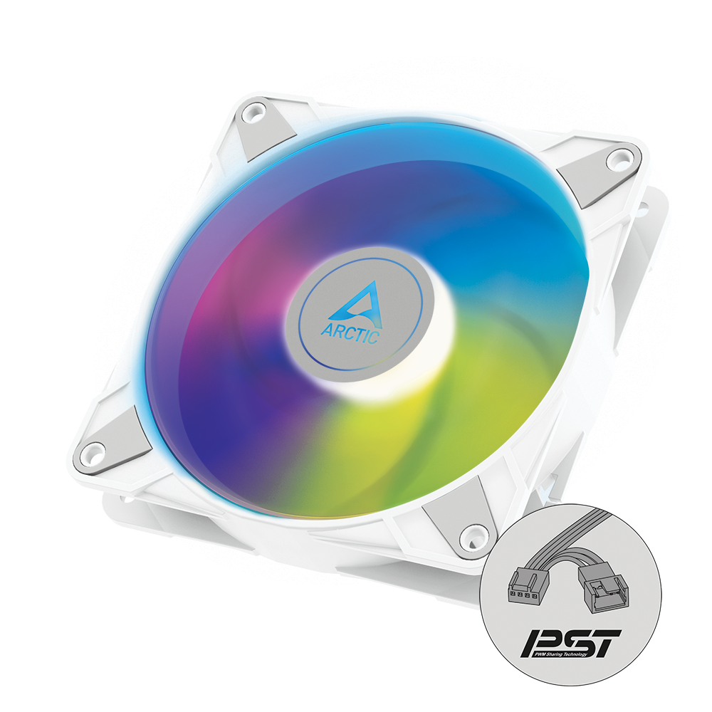 Arctic P14 PWM PST A-RGB White Fan