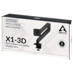 Arctic X1-3D Desk Mount Gas Spring Monitor Arm - Image 8