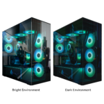 Arctic Xtender VG Black Desktop Cabinet