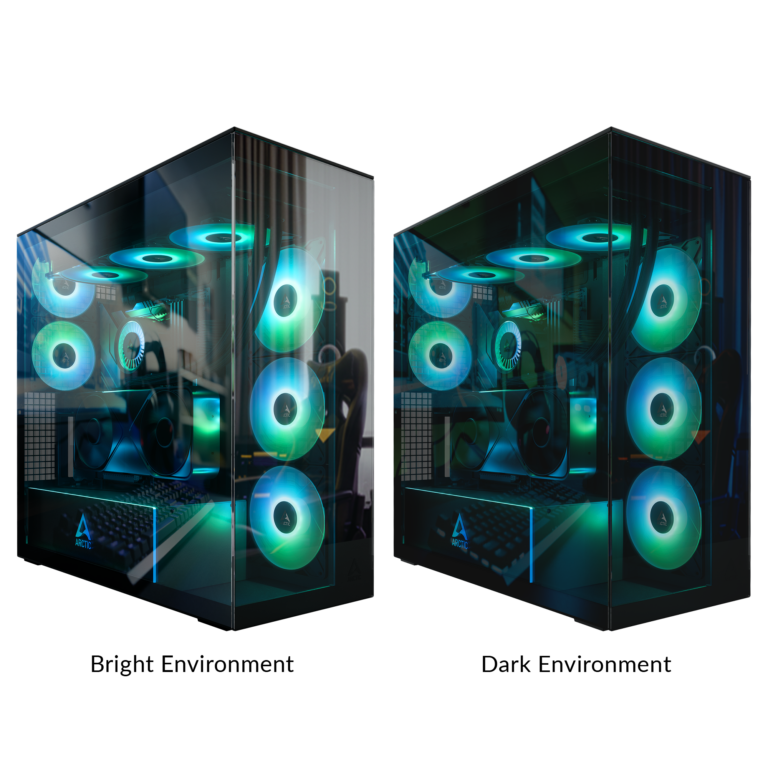 Arctic Xtender VG Black Desktop Cabinet